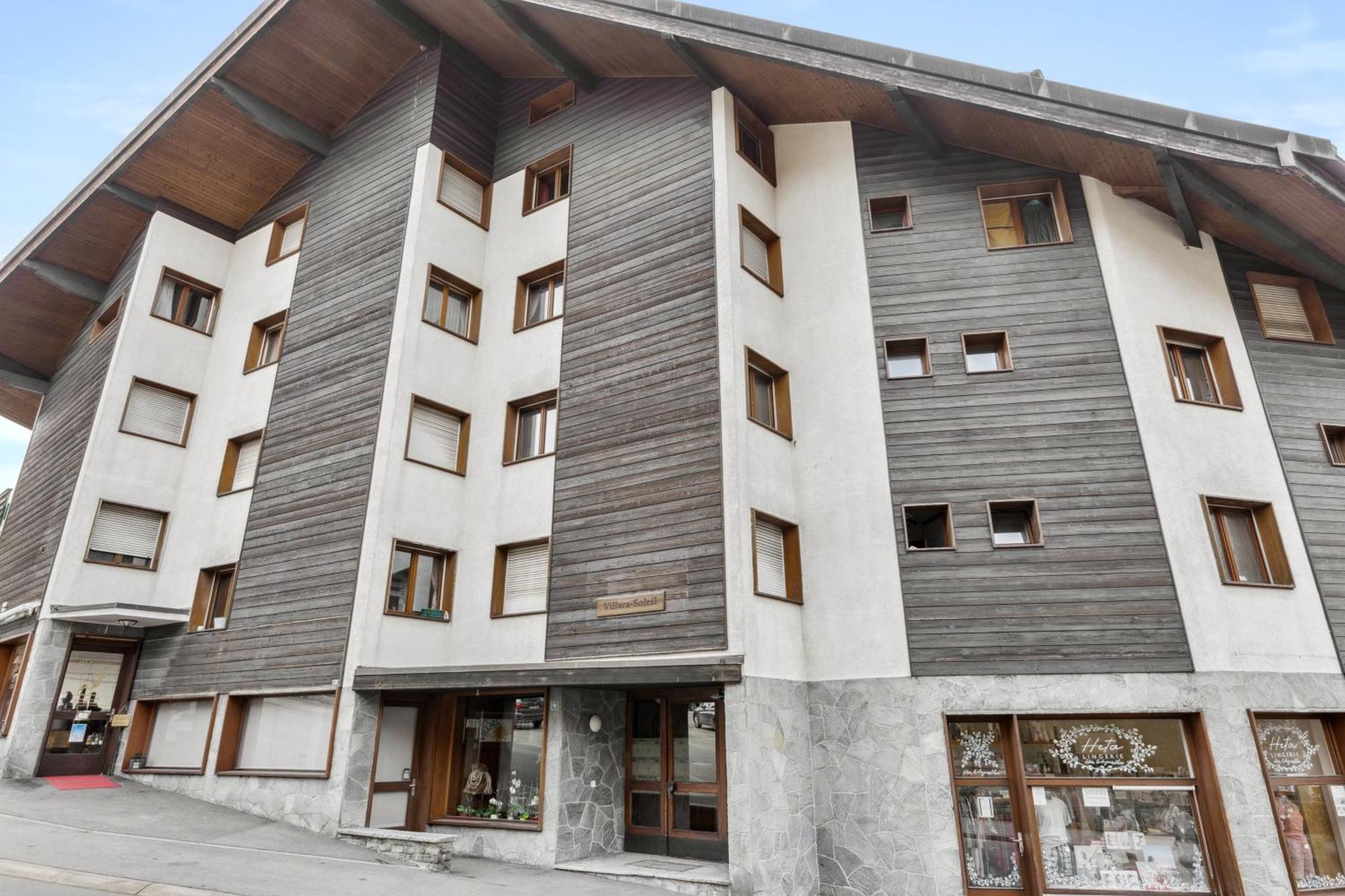 Triplex In Villars Centre With Parking Εξωτερικό φωτογραφία