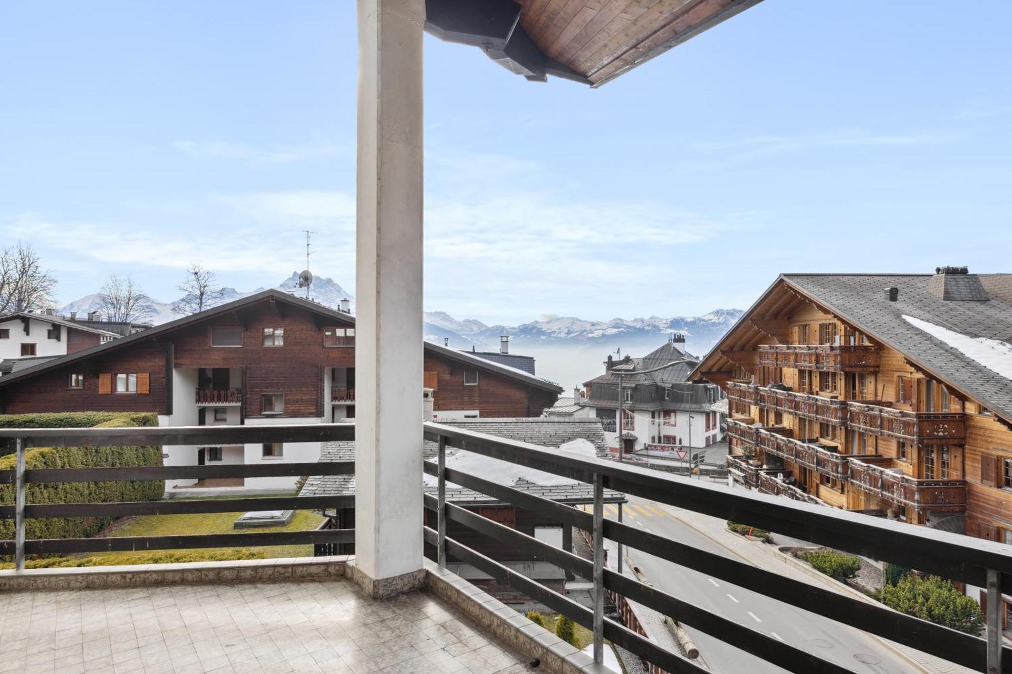 Triplex In Villars Centre With Parking Εξωτερικό φωτογραφία