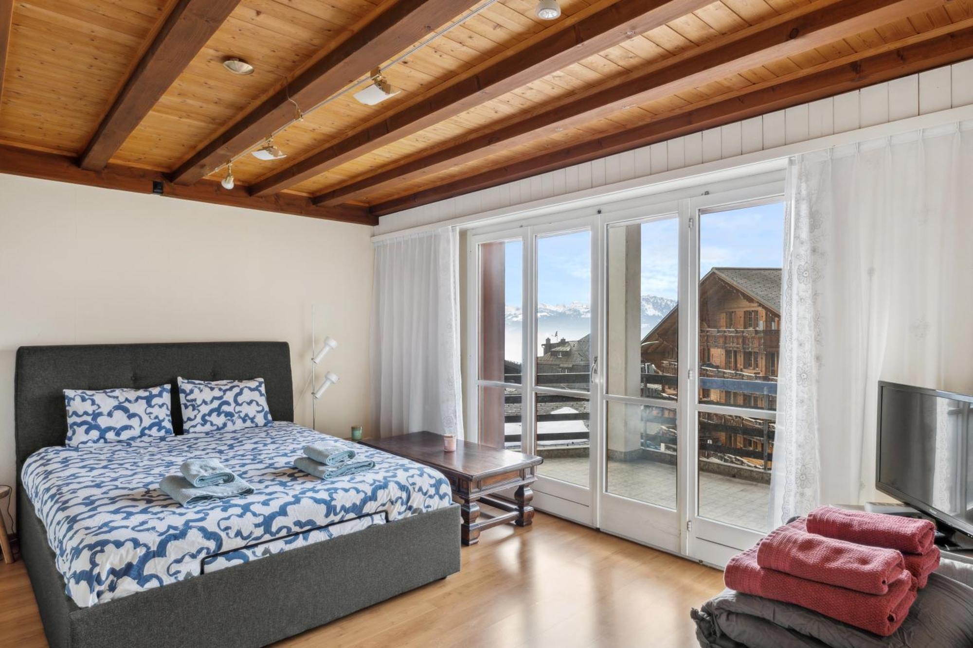 Triplex In Villars Centre With Parking Εξωτερικό φωτογραφία